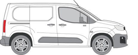 Citroen Berlingo Van Racking (2018+ SWB (L1))