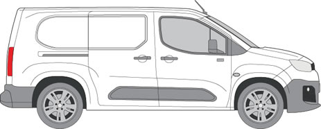 Citroen Berlingo Roof Racks (2018+ Long Wheel Base L2)