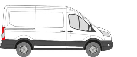 Ford Transit Van Racking (2014+ MWB (L2) - Standard Roof (H2))