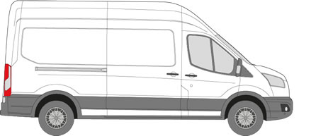 Ford Transit Van Racking (2014+ LWB (L3) - High Roof (H3))