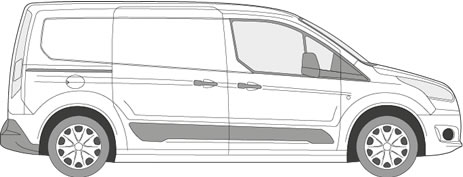 Ford Transit Connect Van Racking (2014+ LWB (L2))