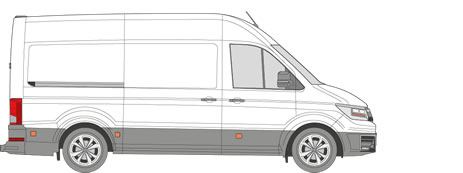 MAN TGE Van Racking (2017+ Standard (L3) - High Roof (H3))