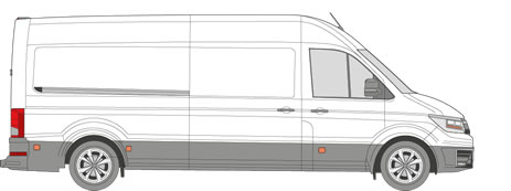 MAN TGE Van Racking (2017+ Long (L4) - High Roof (H3))