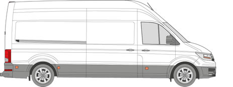 MAN TGE Van Racking (2017+ Long (L4) - Extra High Roof (H4))