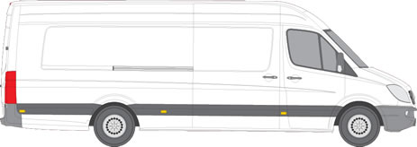 Mercedes Sprinter Roof Racks (2006-2018 Extra Long Wheel Base (L4) - High Roof (H2))