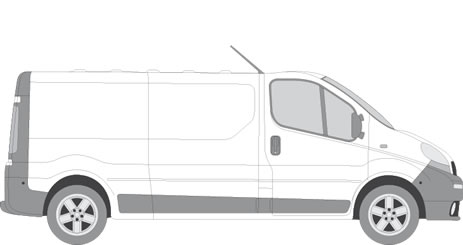 Nissan Primastar Bulkheads (2002-2014 LWB (L2) - Low Roof (H1))