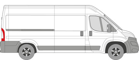 Peugeot Boxer Roof Racks (2006+ Extra Long Wheel Base (L4) - High Roof (H2))