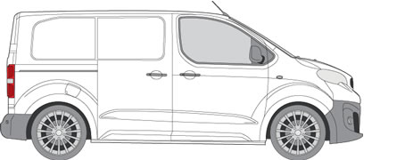 Peugeot Expert Van Racking (2016+ SWB (Compact))