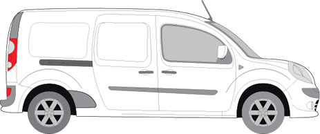 Renault Kangoo Roof Racks (2009-2021 Long Wheel Base (Maxi LL) (L3))