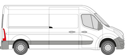 Renault Master Roof Racks (2010+ Long Wheel Base (L3) - High Roof (H2))