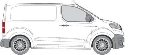 Toyota Proace Van Racking (2016+ SWB (Compact) (L1))