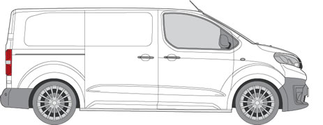 Toyota Proace Van Racking (2016+ MWB (Medium) (L2))