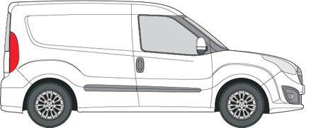 Vauxhall Combo Roof Racks (2012-2018 Short Wheel Base (L1))