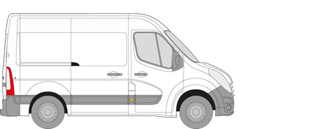 Vauxhall Movano Van Racking (2010+ SWB (L1) - High Roof (H2))