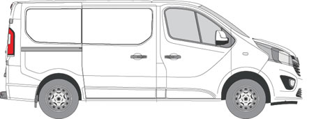 Vauxhall Vivaro Van Racking (2019+ SWB (L1))