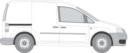 VW Caddy Roof Racks (2004-2010 Short Wheel Base (L1))