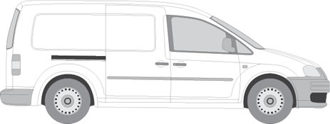 VW Caddy Roof Racks (2004-2010 Long Wheel Base (Maxi) (L2))