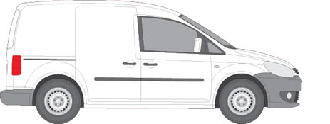 VW Caddy Roof Racks (2010-2015 Short Wheel Base (L1))