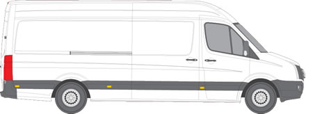 VW Crafter Roof Racks (2006-2017 Long Wheel Base (L3) - High Roof (H2))