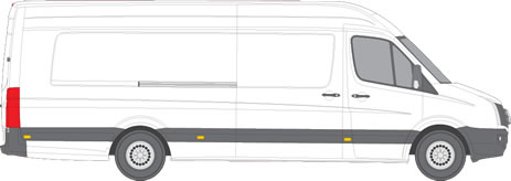 VW Crafter Roof Racks (2006-2017 Extra Long Wheel Base (L4) - High Roof (H2))