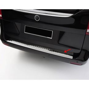 Mercedes Vito Rear Bumper Protector 2015+ W447 Stainless Steel Chrome