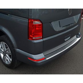 VW T6 Transporter Rear Bumper Protector 2015+ T6 Stainless Steel Chrome