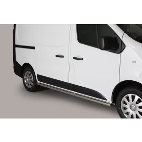 Nissan NV300 Side Bars (Round) Stainless Steel Chrome