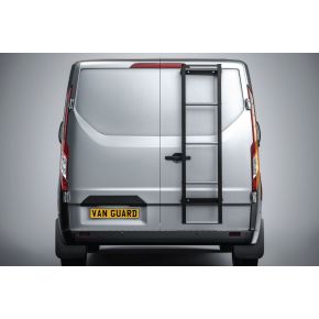Rear Door Lader - 5 Step For Ford Transit Custom With Twin Rear Doors