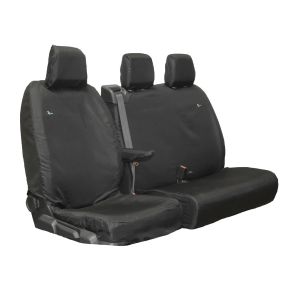 Citroen Dispatch Seat Covers (2016+) Tailored Driver + Double Passenger (Models with 1 piece base cushion on passenger)