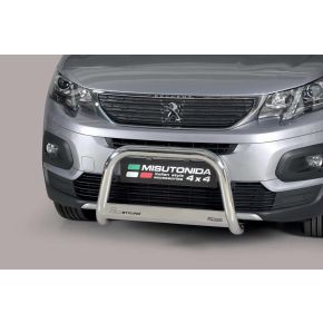 Peugeot Rifter Bull Bar 2018+ Chrome or Black Stainless Steel