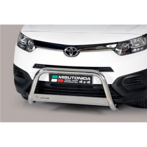 Toyota Proace City Bull Bar 2019+ Chrome or Black Stainless Steel