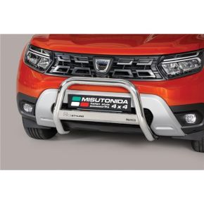 Dacia Duster Bull Bar 2018+ Chrome or Black Stainless Steel