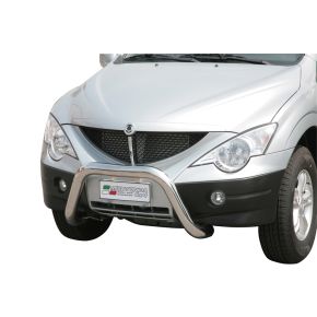 Ssangyong Actyon Sports Bull Bar 2007-2012 Chrome or Black Stainless Steel