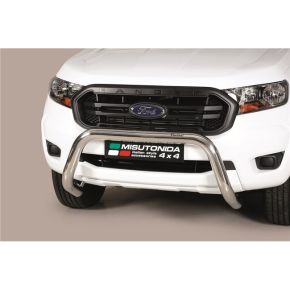 Ford Ranger Bull Bar 2012+ Chrome or Black Stainless Steel
