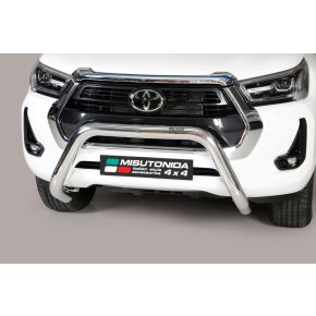 Toyota Hi Lux Bull Bar 2021+ Chrome or Black Stainless Steel