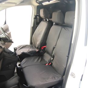 Ford Transit Connect Seat Covers (2013+) Tailored Front Set (Models with a small double passenger seat)