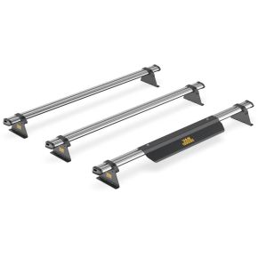 Nissan Primastar Roof Rack For 2022+ H1 Low Roof (3 Roof Bars ULTIBar Trade By Van Guard)