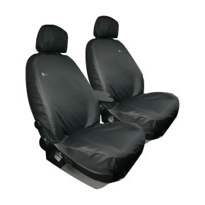 Fiat Fiorino Seat Covers (2007+) Tailored Driver + Single Passenger (Models with non folding passenger seat)
