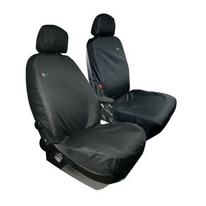 Fiat Fiorino Seat Covers (2007+) Tailored Driver + Single Passenger (Models with folding passenger seat)