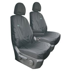 VW Crafter Seat Covers (2017+) Tailored Driver + Single Passenger (Models with non folding passenger seat)