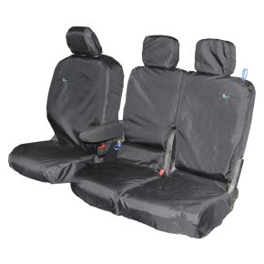 Peugeot Partner Seat Covers (2019+) Tailored Driver + Double Passenger