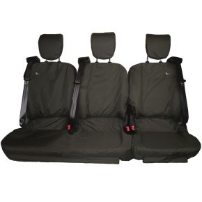 Ford Transit Custom Kombi and Tourneo Custom Seat Cover Tailored Three Seat Folding Rear Set (Models with folding seats)