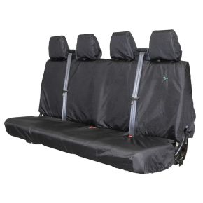 Ford Transit Seat Cover (2014+) Chassis Cab/Tipper Tailored Four Seat Rear Bench 