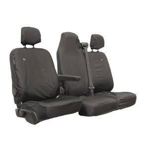 Vauxhall Vivaro Seat Covers (2014-2018) Tailored Driver + Double Passenger (Models with folding passenger seat)