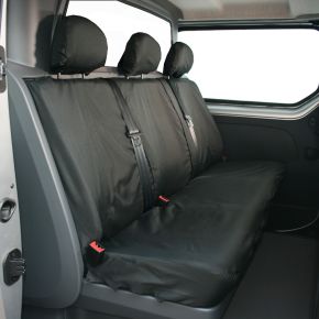 Vauxhall Vivaro Seat Cover (2014-2018) Tailored Three Seat Rear Bench