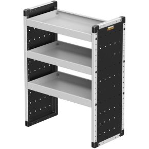 Van Racking - Single Unit - 3 Straight Shelves - 750mm WIDE x 1009mm HIGH x 380mm DEEP