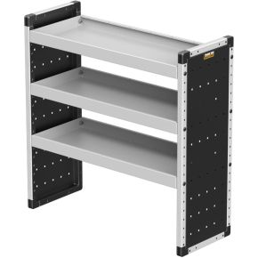 Van Racking - Single Unit - 3 Straight Shelves - 1000mm WIDE x 1009mm HIGH x 380mm DEEP