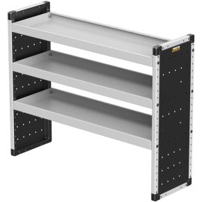 Van Racking - Single Unit - 3 Straight Shelves - 1250mm WIDE x 1009mm HIGH x 380mm DEEP