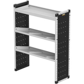 Van Racking - Single Unit - 3 Straight Shelves - 1000mm WIDE x 1279mm HIGH x 380mm DEEP