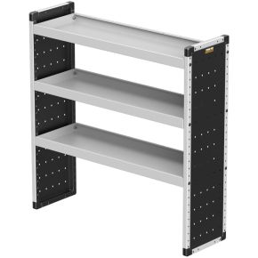 Van Racking - Single Unit - 3 Straight Shelves - 1250mm WIDE x 1279mm HIGH x 380mm DEEP